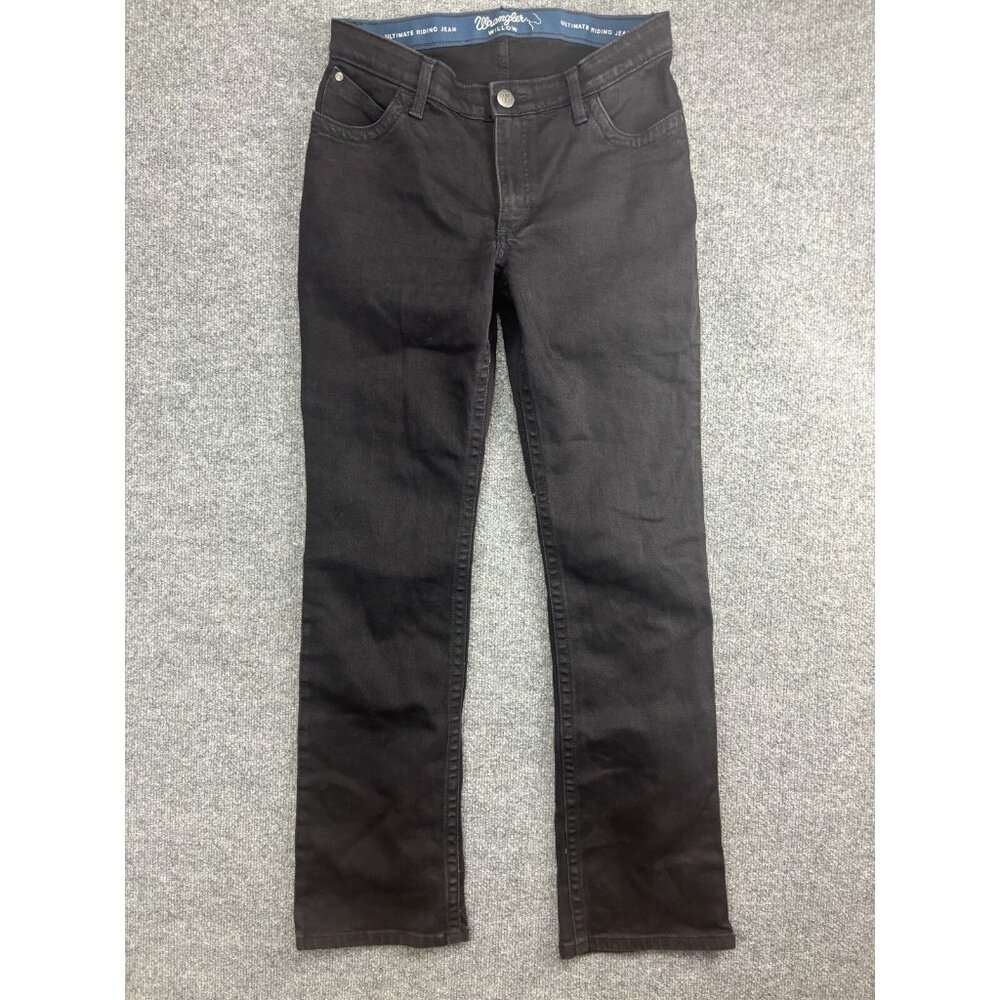 Wrangler Willow Jeans Women's W31 x L34 Black Denim Ultimate Riding Western